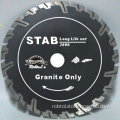 (STAB) Deep Teeth Segmented Diamond Blade for Long Life Cutting Granite-sunny
